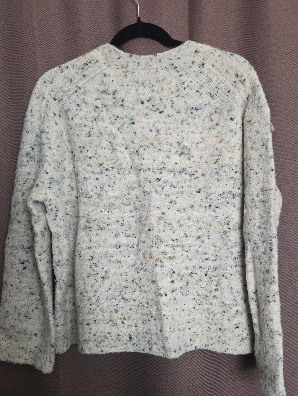 Everlane The Confetti Crew Sweater Marino Wool Blend Size Small - Picture 6 of 7